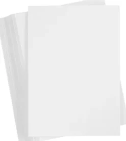Karton - A4 - 210X297 MM - 180 G - Hvid - 100 Stk