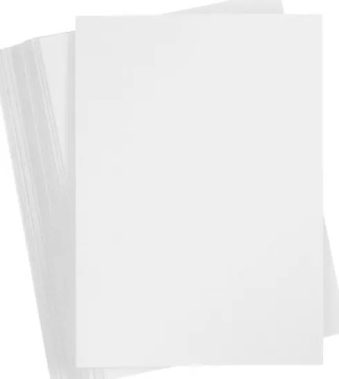 Karton - A4 - 210X297 MM - 180 G - Hvid - 100 Stk