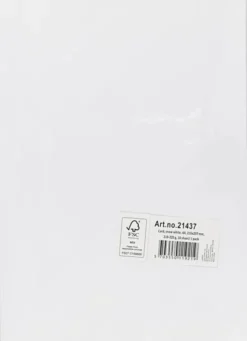 Karton - A4 - 210X297 MM - 210-220 G - Hvid - 10 Stk