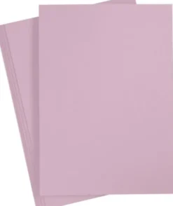 Karton - A4 - 210X297 MM - 220 G - Lys Lilla - 10 Stk