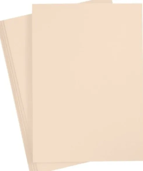 Karton - A4 - 210X297 MM - 180 G - Lys Pudder - 20 Stk