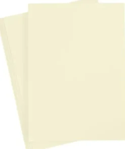 Karton - A4 - 210X297 MM - 210 G - Pastelgul - 10 Stk