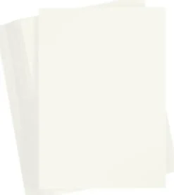 Karton - A4 - 210X297 MM - 180 G - Råhvid - 100 Stk