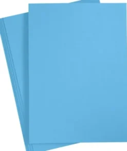 Karton - A4 - 210X297 MM - 180 G - Turkisblå - 20 Stk