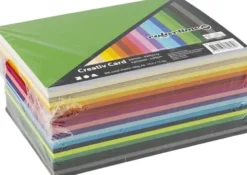 Karton - Farvet - A6 - Forskellige Farver - 300 Ark