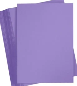 Karton - Farvet - A4 - 210X297 MM - 180 G - Lilla - 100 Ark
