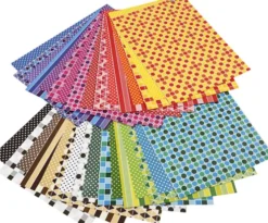 Karton - Flere Farver Rivekarton - A4 - 250 G - 16 Ark - Color Bar