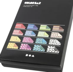 Karton - Flere Farver Rivekarton - A4 - 250 G - 16X10 Ark - Color Bar