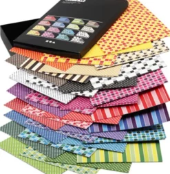 Karton - Flere Farver Rivekarton - A4 - 250 G - 16X10 Ark - Color Bar