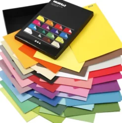 Karton - Flere Farver Rivekarton - A4 - 250 G - 16X10 Ark - Color Bar