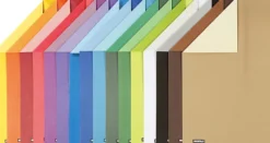 Karton - Flere Farver Rivekarton - A4 - 250 G - 16X10 Ark - Color Bar