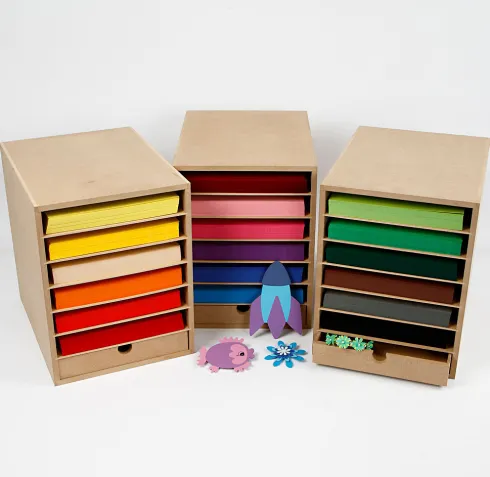 Karton Inkl. Reoler - Assorteret