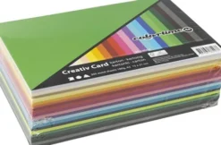 Karton Papir - A5 - 300 Ark I 20 Farver - Colortime