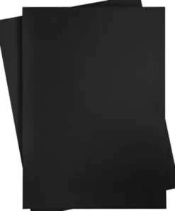Karton - 50X70 CM - 270 G - Sort - 10 Ark