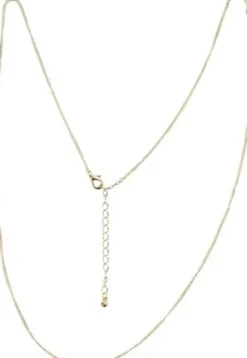 Kæde - L 80 CM - Ø 1 MM - Forgyldt - 1 Stk