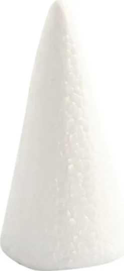 Kegle - H 11 CM - Ø 5,5 CM - Hvid - 5 Stk