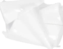Kegle - H 11 CM - Ø 5,5 CM - Hvid - 5 Stk
