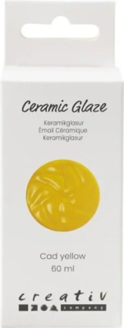Keramik Glasur - 984-1101 C - Dækkende - Cad Yellow - 60 ML