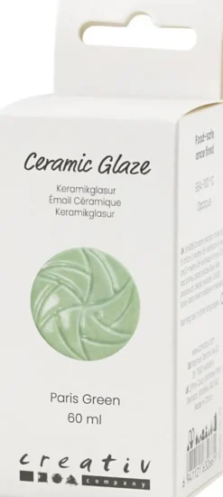 Keramik Glasur - 984-1101 C - Dækkende - Paris Green - 60 ML