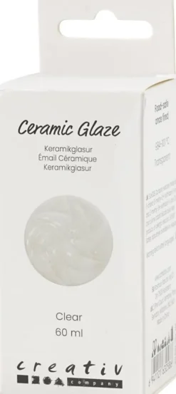 Keramik Glasur - 984-1101 C - Transparent - Klar - 60 ML
