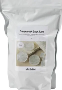 Klar Sæbemasse - Granulat - 1000 G