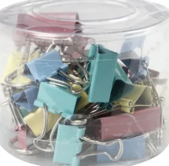 Klemmer - B 15-19-25 MM - Pastelfarver - 30 Assorterede