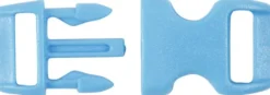 Kliklås - L 29 MM - B 15 MM - Hulstr. 3X11 MM - Assorterede Farver - 100 Stk