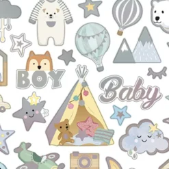 Klistermærker - Baby Dreng