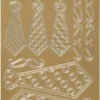 Klistermærker - Slips - Guld