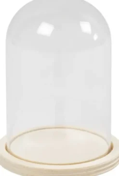 Klokke På Træfod - H 9,5 CM - Ø 6 CM - Hulstr. 3 MM - 1 Stk