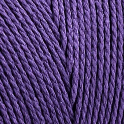 Knyttegarn - Tykkelse 1 MM - L 315 M - Tynd Kvalitet 12/12 - Violet - 220 G