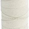 Knyttegarn - Tykkelse 1 MM - L 315 M - Tynd Kvalitet 12/12 - Lys Natur - 220 G