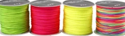 Knyttesnor - Tykkelse 1 MM - Neon Grøn - Neon Pink - Neon Gul - Neonmix - 8X28 M