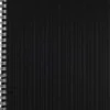 Kollegieblok A4 Linjeret Sort Pp 70 / 70 - Bright Office