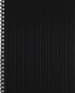 Kollegieblok A4 Linjeret Sort Pp 70 / 70 - Bright Office