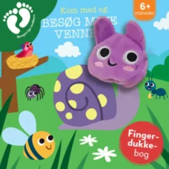 Kom Med Og Besøg Mine Venner - Med Fingerdukke