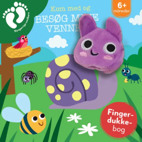 Kom Med Og Besøg Mine Venner - Med Fingerdukke