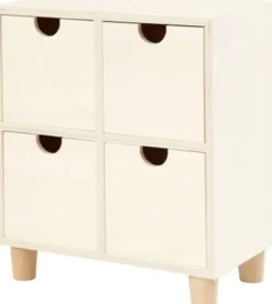 Kommode - H 23 CM - D 11,5 CM - B 20 CM - 1 Stk