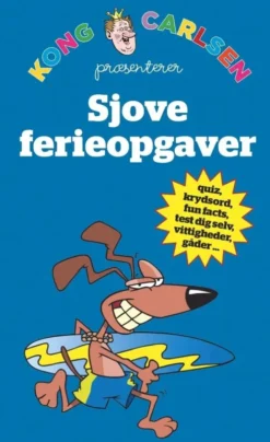 Kong Carlsen - Sjove Ferieopgaver - 5 Stk