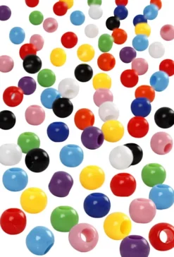 Kongomix - Ø 6 MM - Hulstr. 3 MM - Assorterede Farver - 700 ML - 425 G