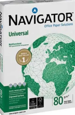 Kopipapir A4 500 Ark Hvid Navigator 80 G