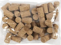 Korkpropper - H 4 CM - Ø 2.5 CM - Str. 4X2,5 CM - 50 Stk