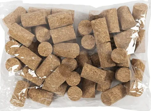 Korkpropper - H 4 CM - Ø 2.5 CM - Str. 4X2,5 CM - 50 Stk