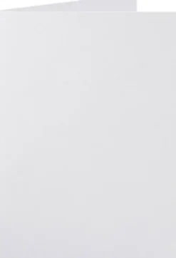 Kort - Kort Str. 10,5X15 CM - 220 G - Hvid - 10 Stk