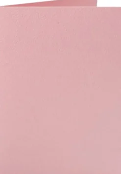 Kort - Kort Str. 10,5X15 CM - 220 G - Rosa - 10 Stk