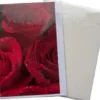 Kort Med Konvolut Blomster11 X 17 CM
