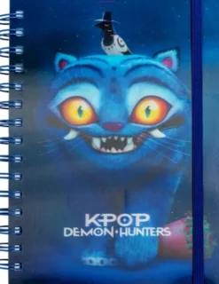 K-Pop Demon Hunters - Notesbog - A5 - 3D Lentikulær - Derpy