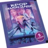 Kpop Demon Hunters Sticker Album + 2 Blind Bags