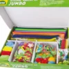 Kreativ Kasse Til Børn - Jumbo - Grøn - 800 Dele - Lena