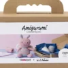 Kreativt Sæt Med Amigurumi - Honningbi - Pastelfarver